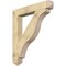 Ekena Millwork Funston Arts & Crafts Rough Sawn Bracket, Douglas Fir, 6"W x 42"D x 48"H BKT06X42X48FST03RDF - alternate 1